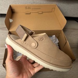 UGG Tan Slip-On Sandals